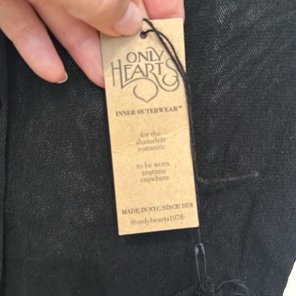 NWT Only Hearts NYC sheer tulle cardigan. Small - Picture 9 of 9